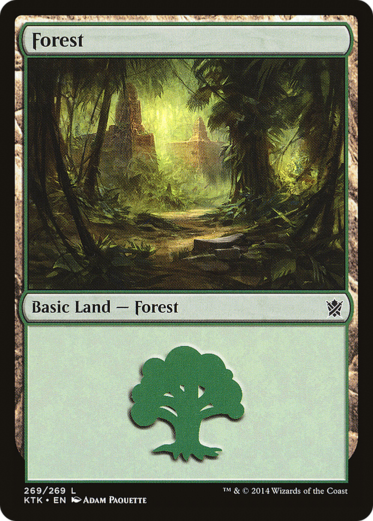 Forest (269) (KTK-269) - Khans of Tarkir