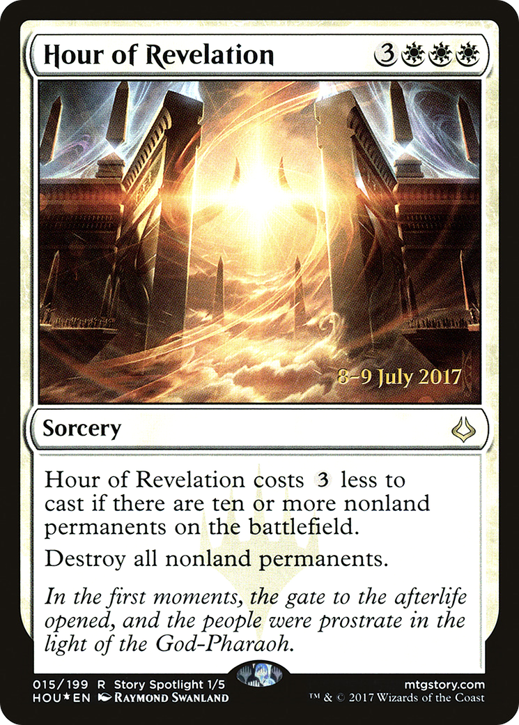 Hour of Revelation (PRE-015) - Hour of Devastation Promos Foil
