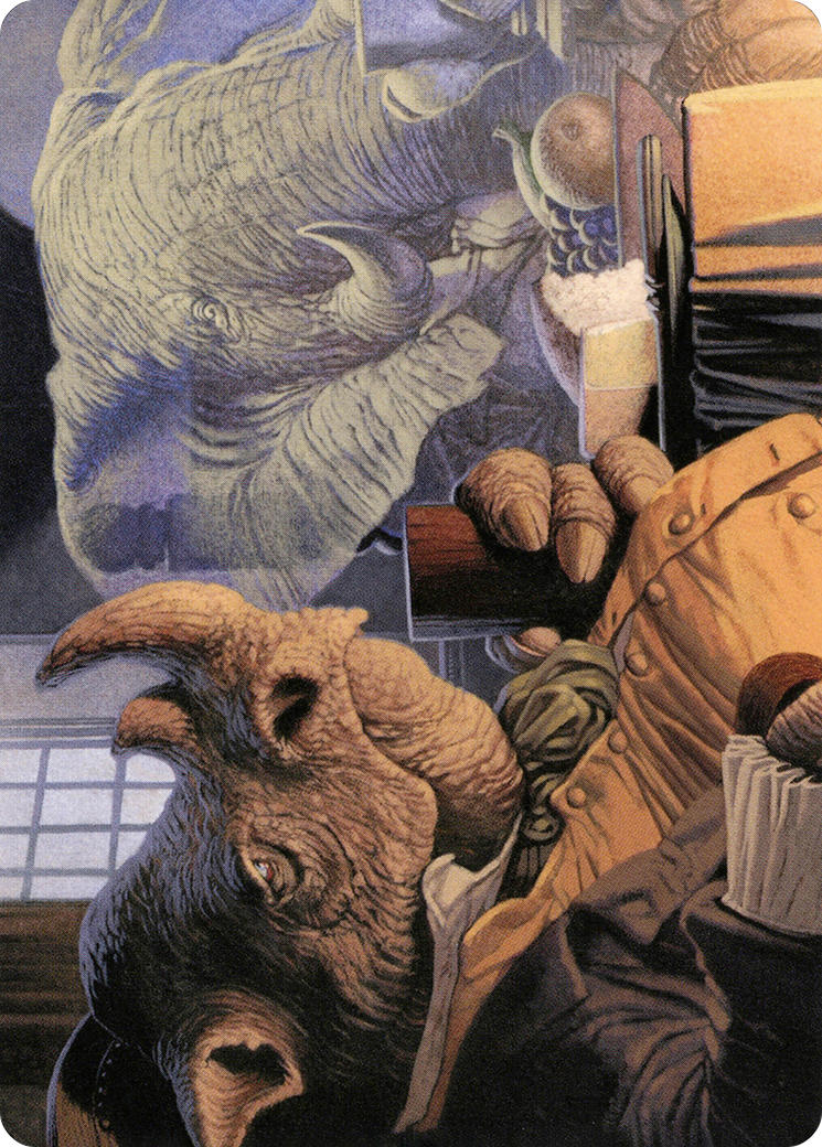 Late to Dinner Art Card [Modern Horizons 2 Art Series] | The CG Realm