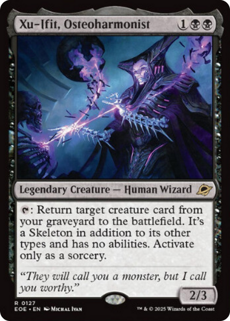 Xu-Ifit, Osteoharmonist [Edge of Eternities] | The CG Realm