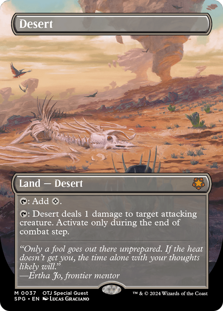 Desert (Borderless) [Outlaws of Thunder Junction Special Guests] | The CG Realm