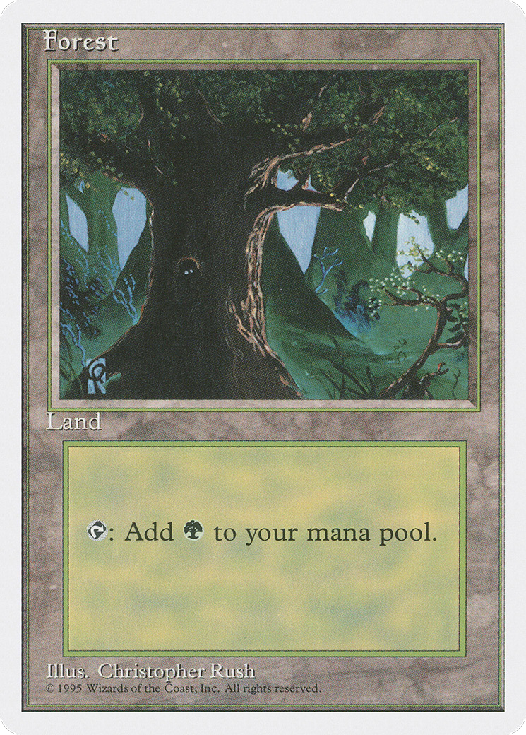 Forest (C) (4ED-176) - Fourth Edition
