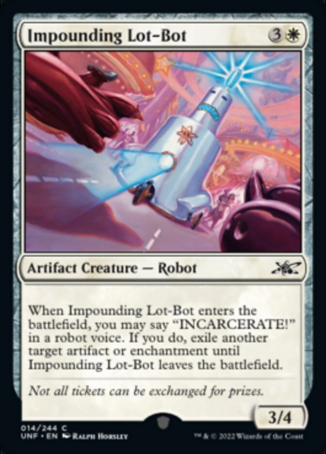 Impounding Lot-Bot [Unfinity] | The CG Realm