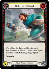 Ride the Tailwind (Yellow) [EVR045] (Everfest)  1st Edition Rainbow Foil | The CG Realm