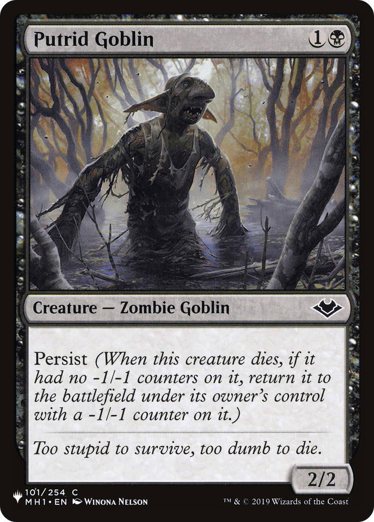 Putrid Goblin [The List] | The CG Realm