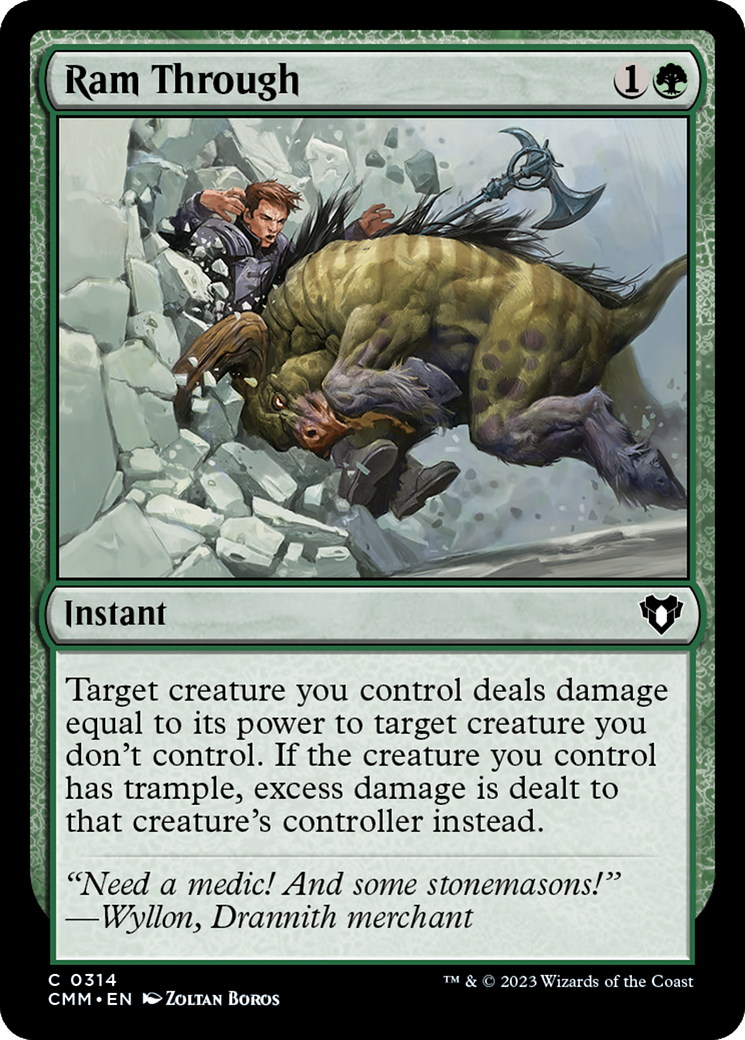 Ram Through [Commander Masters] | The CG Realm