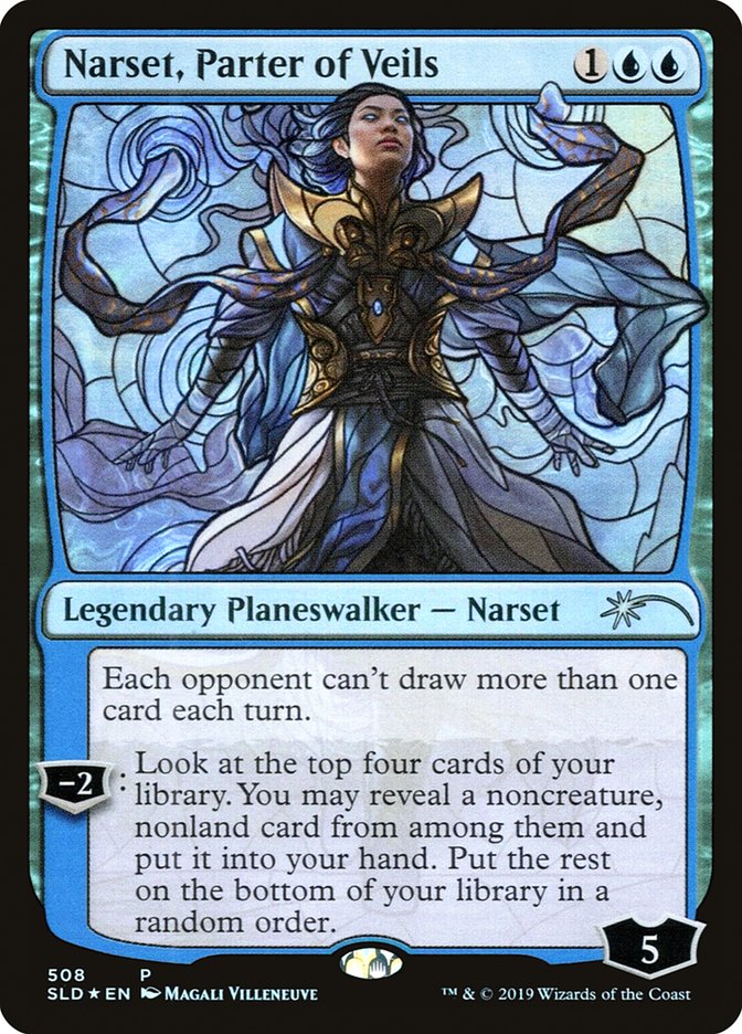 Narset, Parter of Veils (Stained Glass) [Secret Lair Drop Promos] | The CG Realm