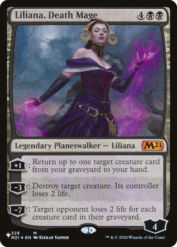 Liliana, Death Mage [The List] | The CG Realm
