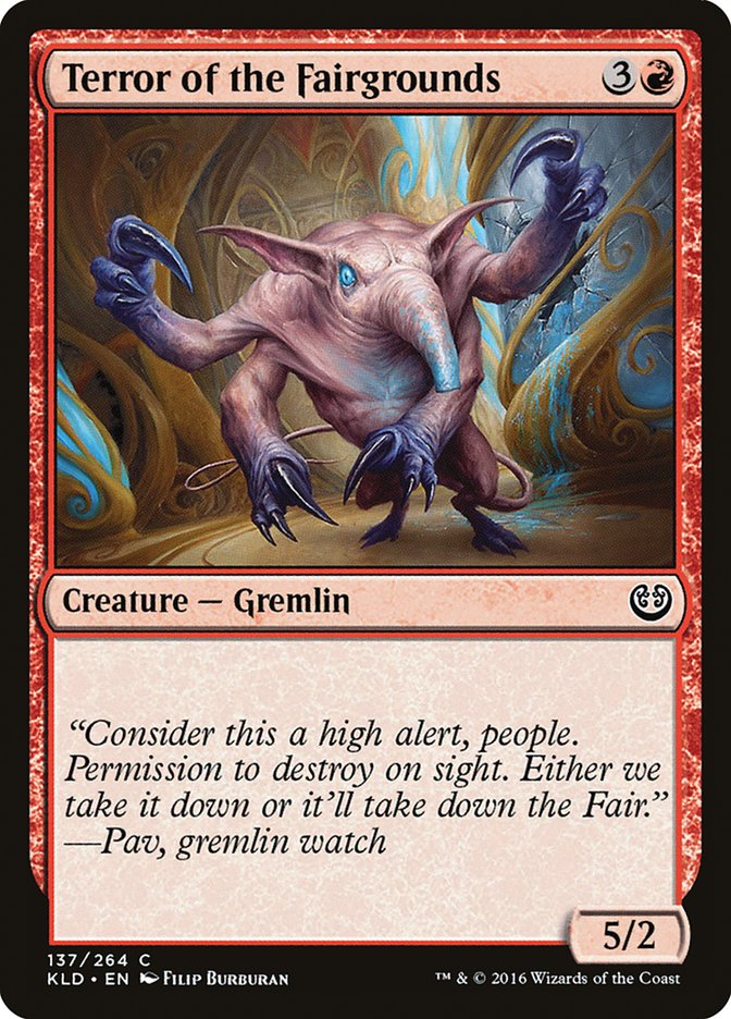 Terror of the Fairgrounds [Kaladesh] | The CG Realm