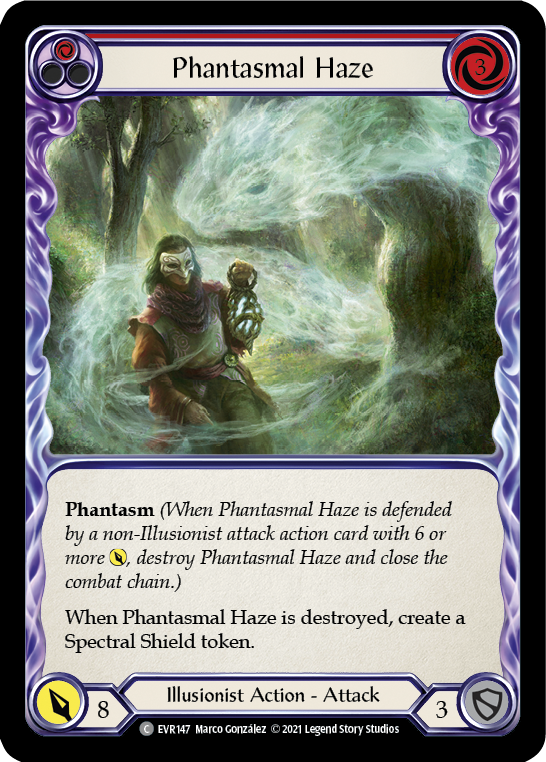 Phantasmal Haze (Red) [EVR147] (Everfest)  1st Edition Normal | The CG Realm