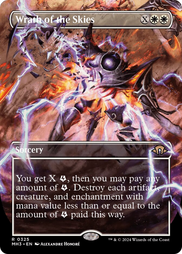 Wrath of the Skies (Borderless) [Modern Horizons 3] | The CG Realm