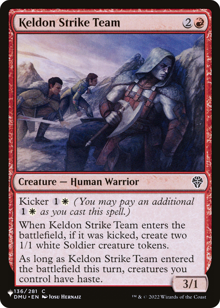 Keldon Strike Team [The List] | The CG Realm