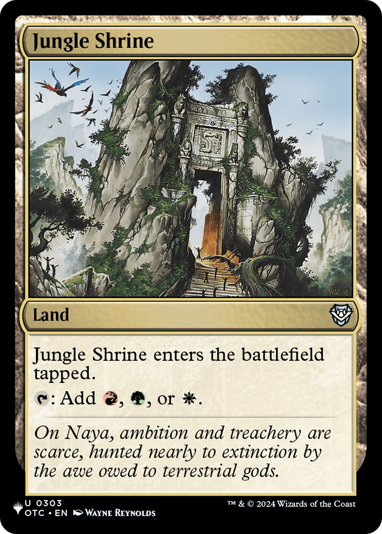 Jungle Shrine (OTC) [The List] | The CG Realm