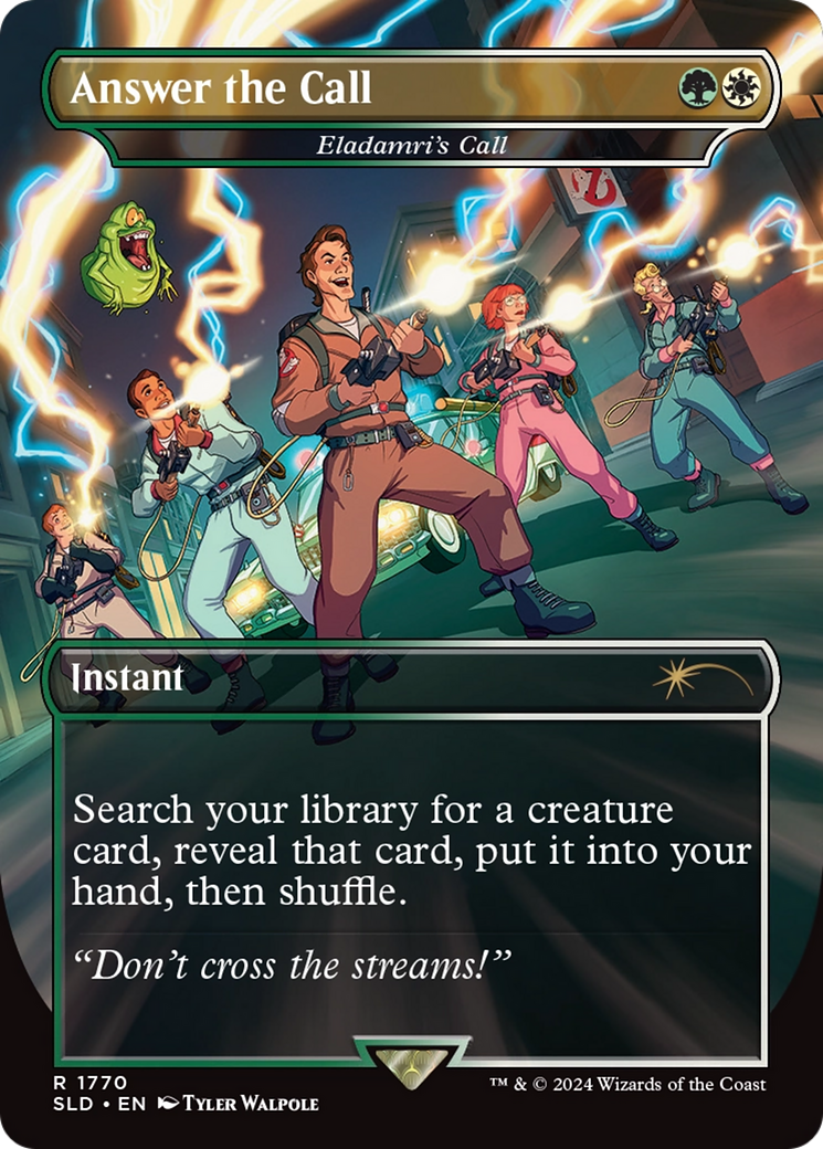 Answer the Call - Eladamri's Call (SLD-1770) - Secret Lair Drop / Answer the Call (Borderless) Foil