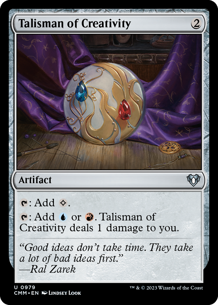 Talisman of Creativity [Commander Masters] | The CG Realm