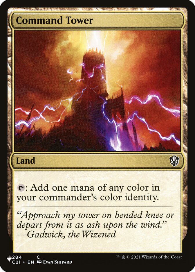 Command Tower [Secret Lair: Heads I Win, Tails You Lose] | The CG Realm