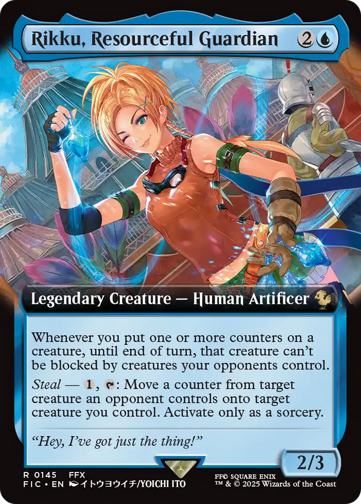 Rikku, Resourceful Guardian (Extended Art) [FINAL FANTASY Commander] | The CG Realm