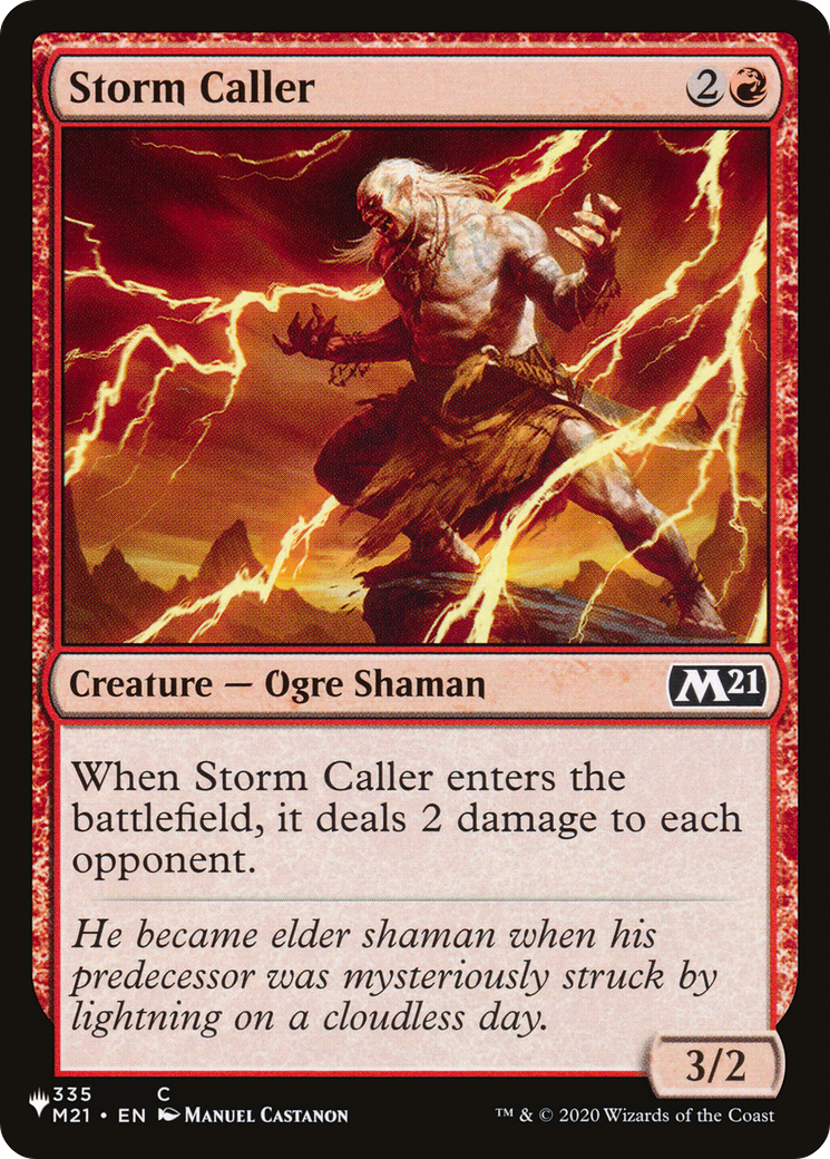 Storm Caller [The List] | The CG Realm