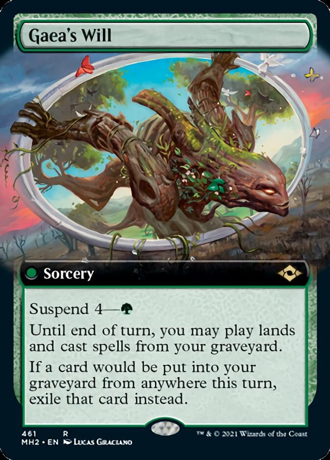 Gaea's Will (Extended Art) (MH2-461) - Modern Horizons 2: (Extended Art)