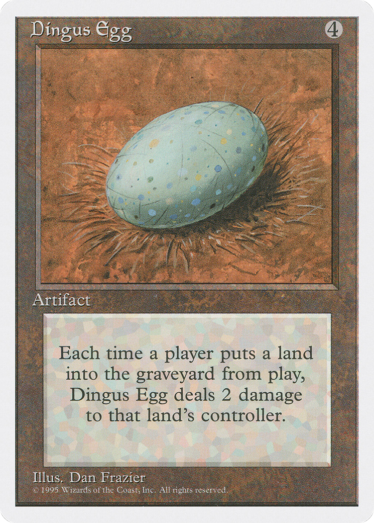 Dingus Egg (4ED-) - Fourth Edition