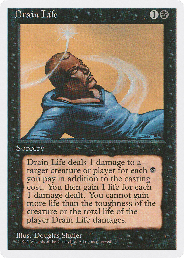 Drain Life (4ED-016) - Fourth Edition