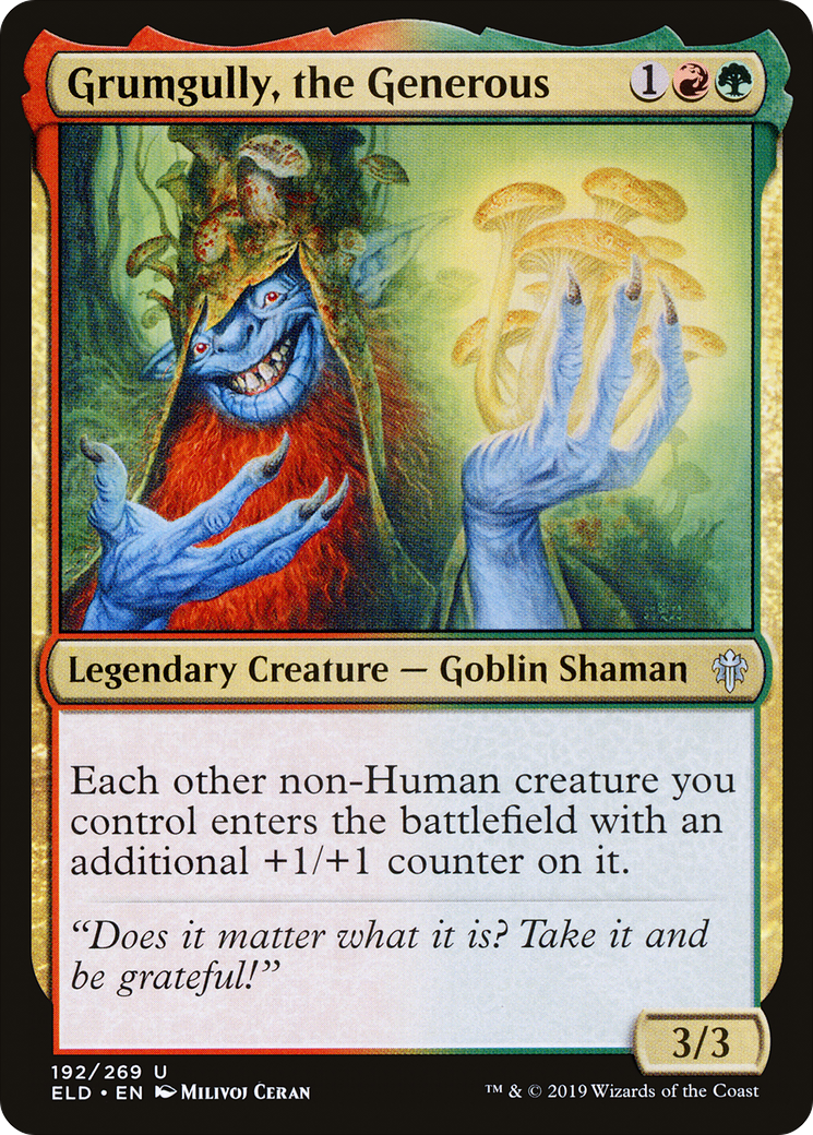 Grumgully, the Generous (ELD-192) - Throne of Eldraine