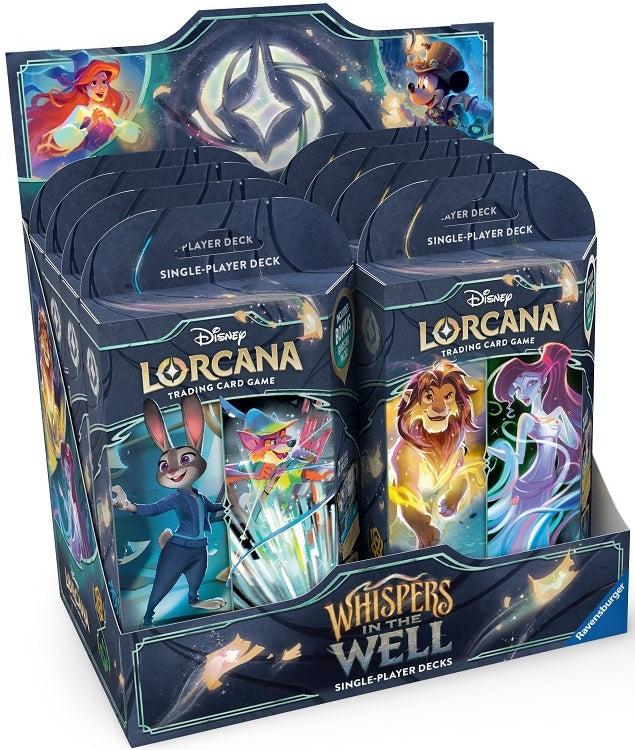 DISNEY LORCANA SET 10 WHISPERS IN THE WELL STARTER