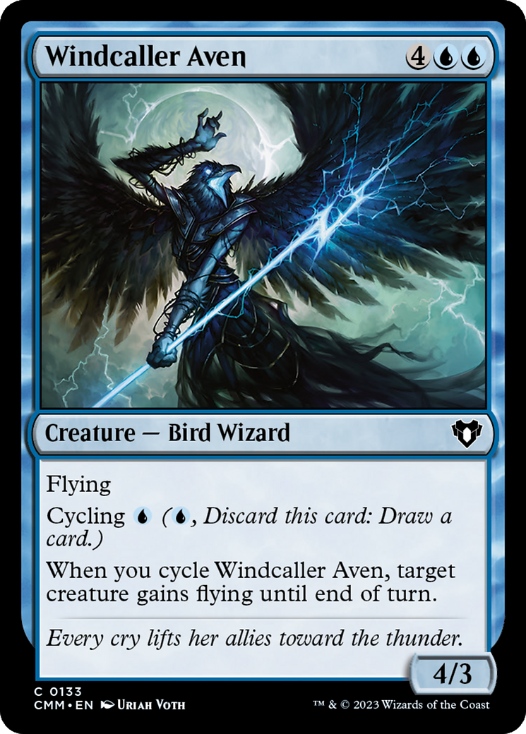 Windcaller Aven [Commander Masters] | The CG Realm