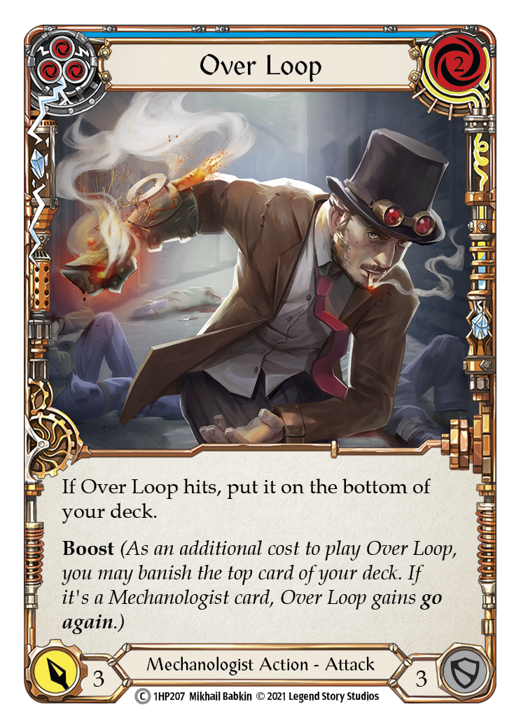 Over Loop (Blue) [1HP207] (History Pack 1) | The CG Realm