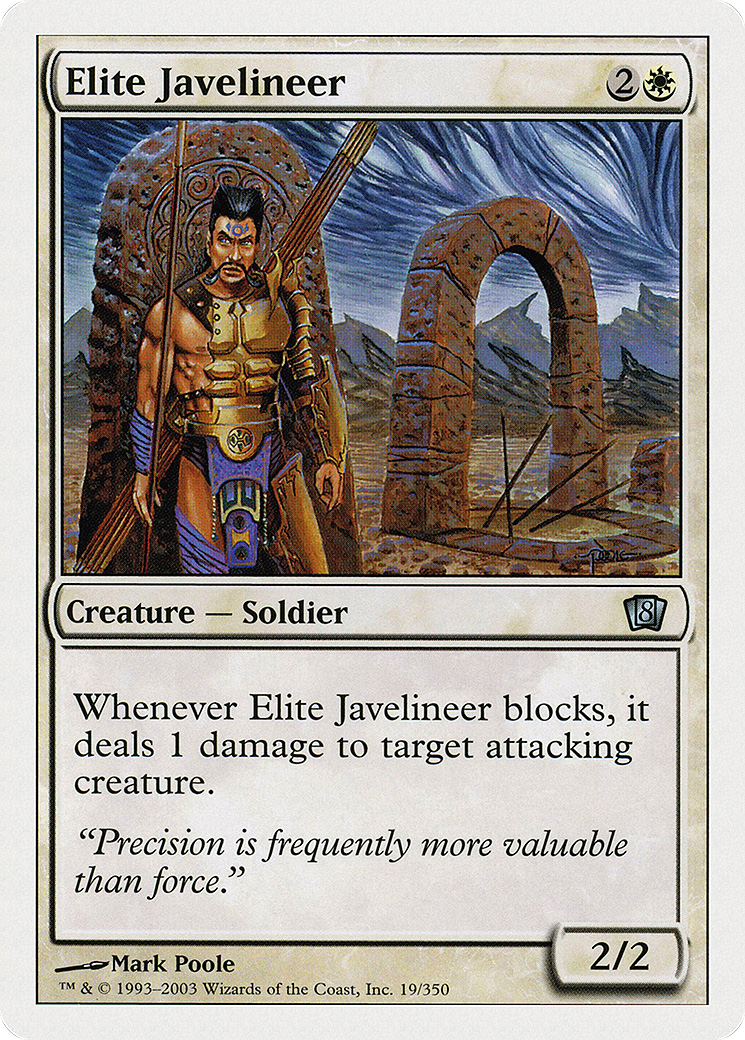 Elite Javelineer (8ED-019) - 8th Edition