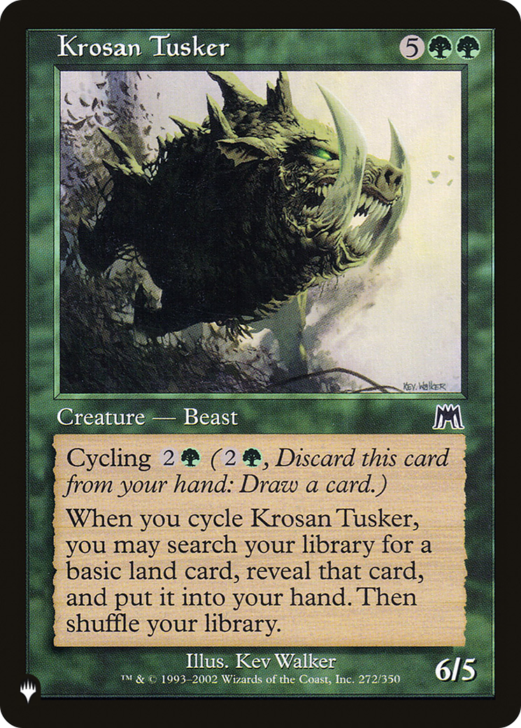 Krosan Tusker (ONS) [The List] | The CG Realm