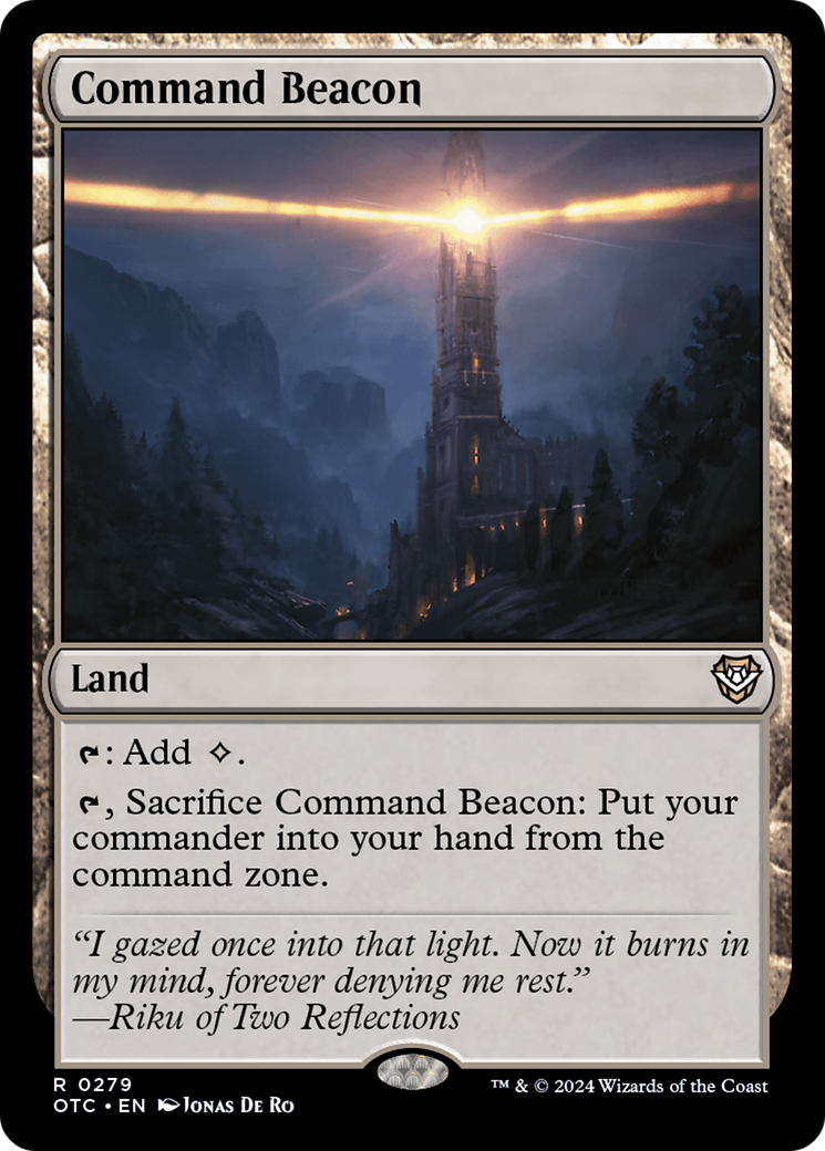 Command Beacon [Outlaws of Thunder Junction Commander] | The CG Realm