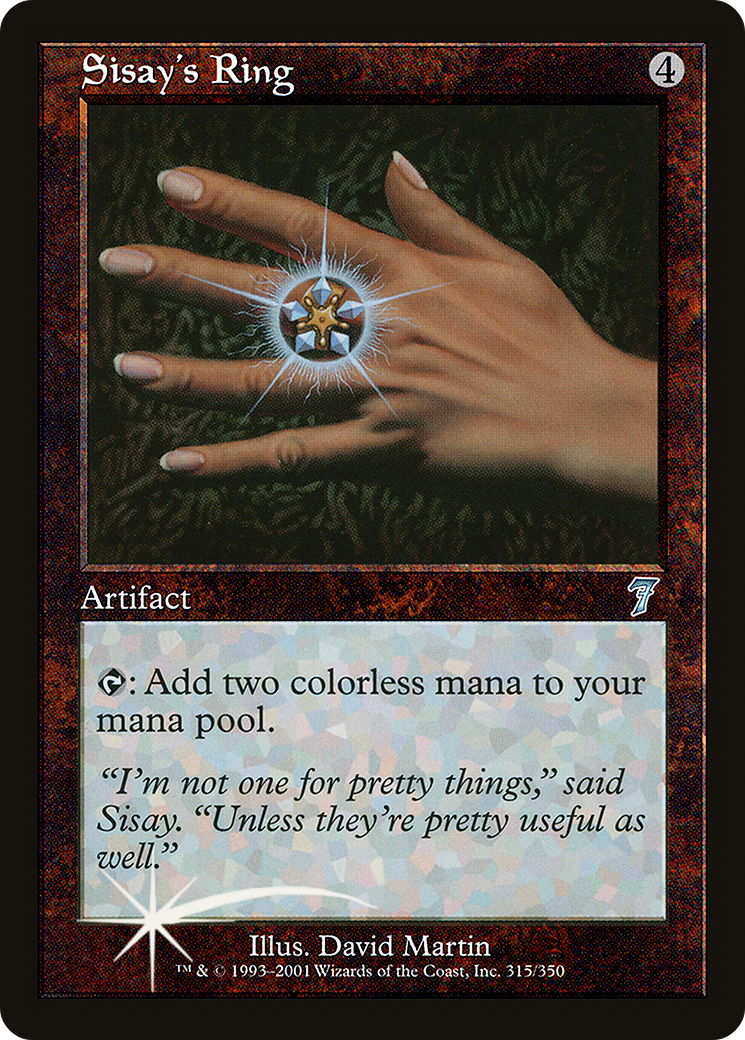 Sisay's Ring (7ED-315) - 7th Edition