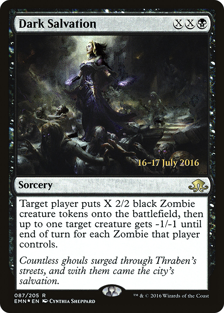 Dark Salvation (PRE-087) - Eldritch Moon Promos Foil