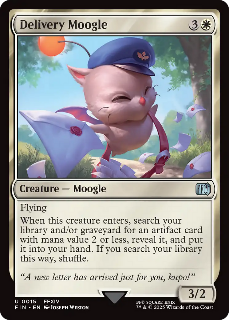 Delivery Moogle [FINAL FANTASY] | The CG Realm