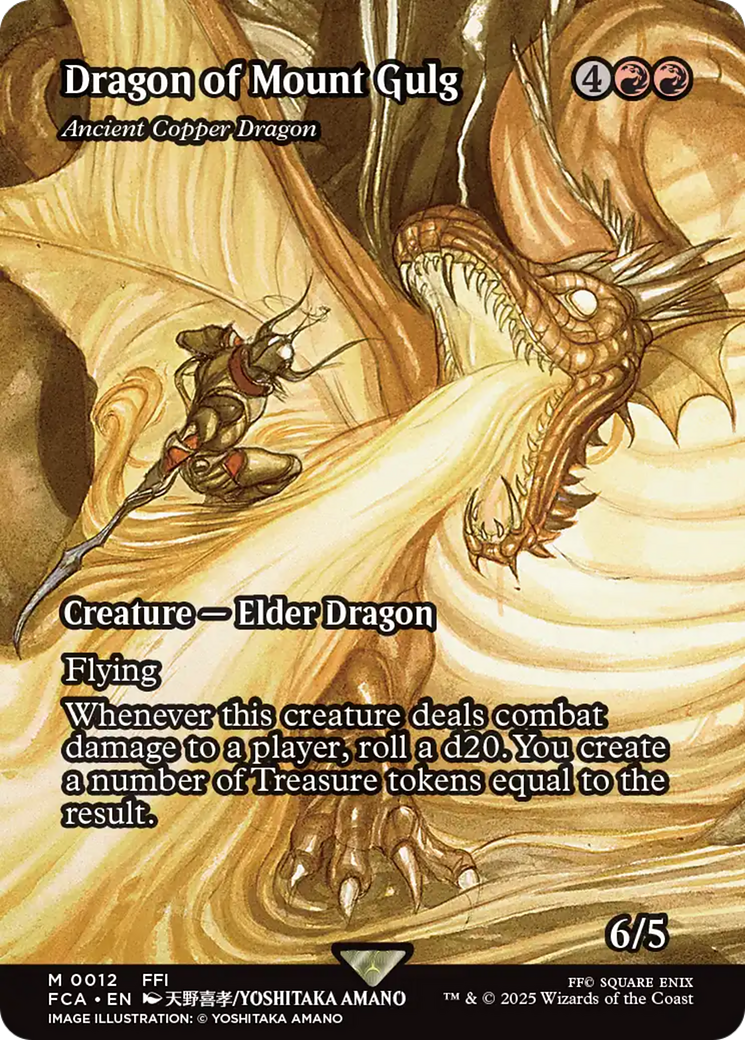 Dragon of Mount Gulg - Ancient Copper Dragon (Showcase) [FINAL FANTASY : Through the Ages] | The CG Realm