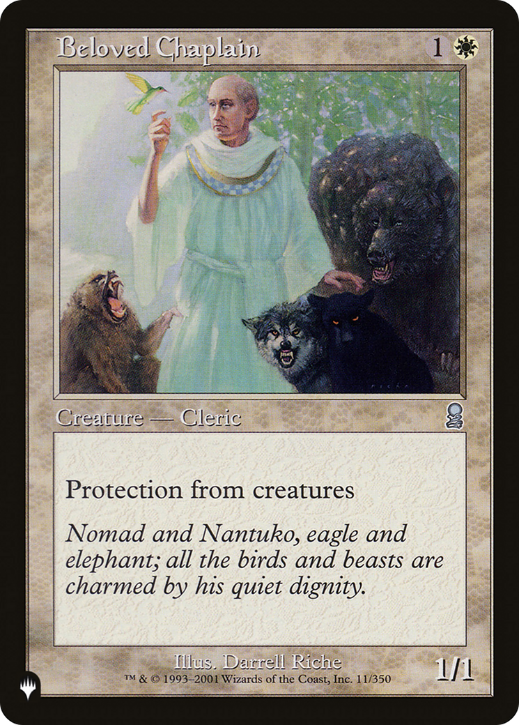 Beloved Chaplain [The List] | The CG Realm