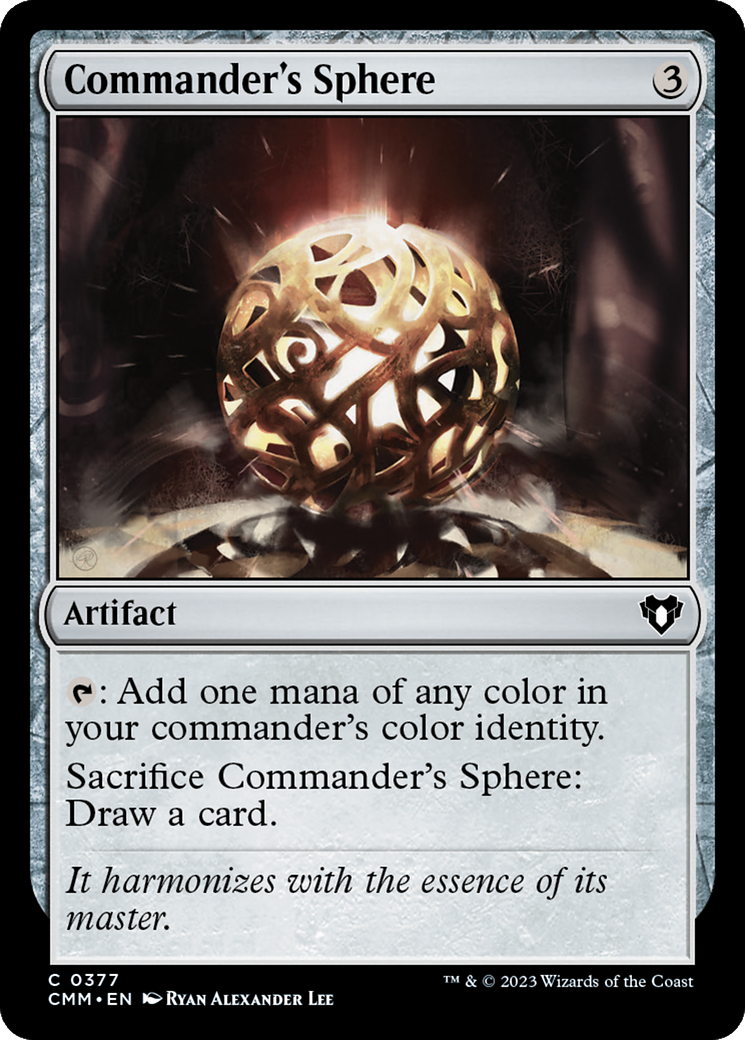 Commander's Sphere [Commander Masters] | The CG Realm