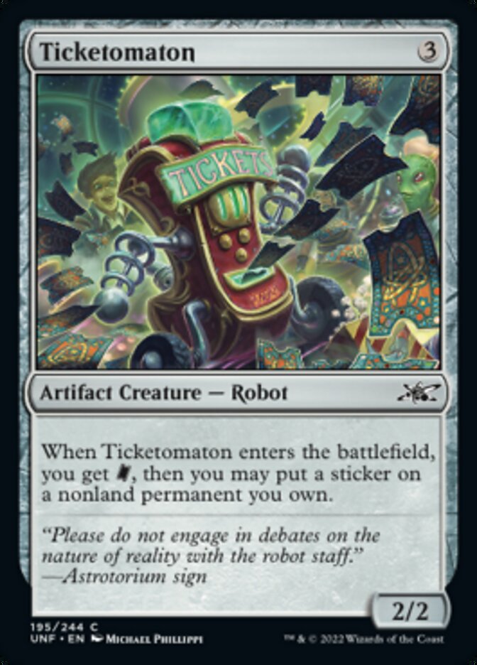 Ticketomaton [Unfinity] | The CG Realm