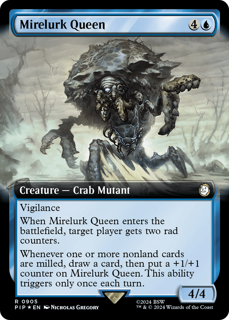 Mirelurk Queen (Extended Art) (Surge Foil) [Fallout] | The CG Realm