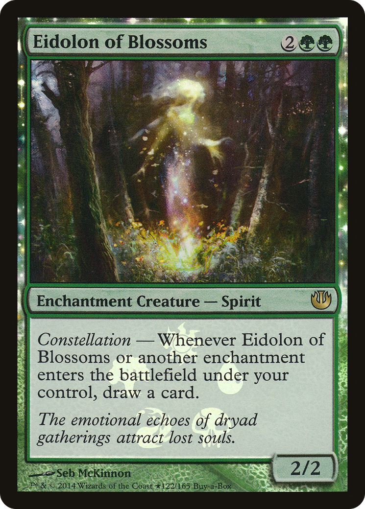 Eidolon of Blossoms (BABP-122) - Journey into Nyx Promos: (enchantment) Foil