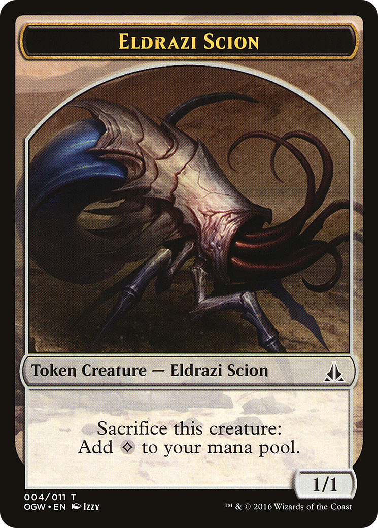 Eldrazi Scion Token (004) (OGW-004) - Oath of the Gatewatch Tokens