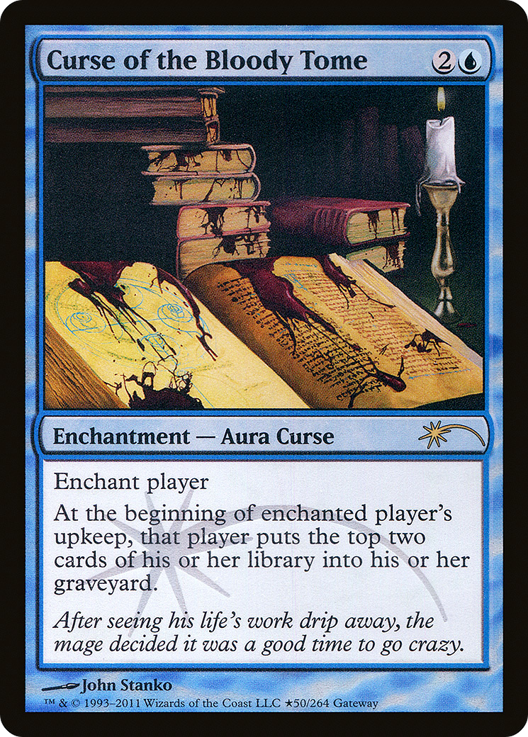 Curse of the Bloody Tome (WPN-080) - Wizards Play Network 2011 Foil