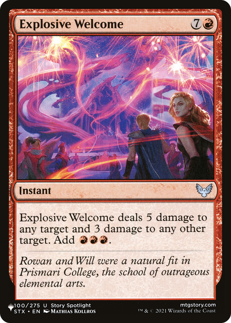 Explosive Welcome [The List] | The CG Realm