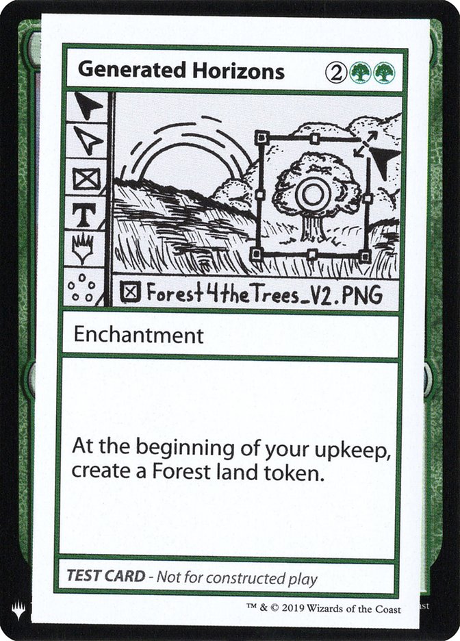 Generated Horizons [Mystery Booster Playtest Cards] | The CG Realm