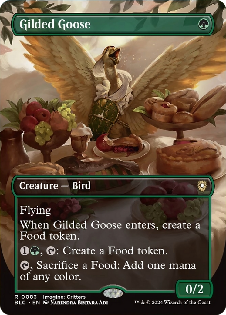 Gilded Goose (Borderless) [Bloomburrow Commander] | The CG Realm