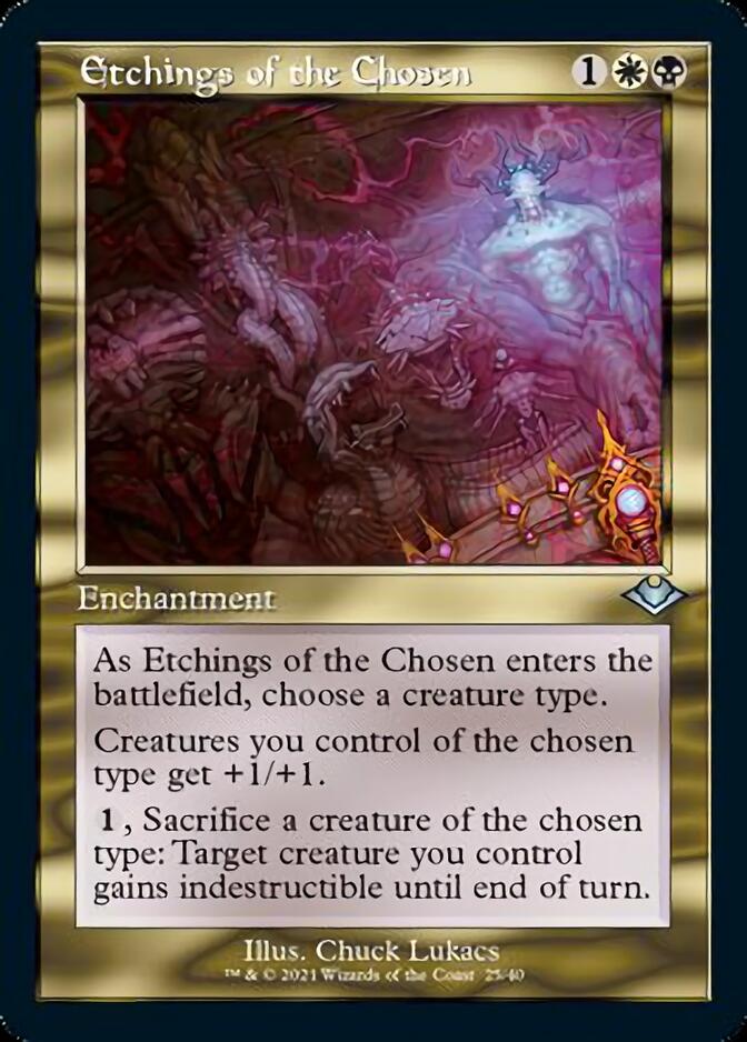 Etchings of the Chosen (Retro) [Modern Horizons] | The CG Realm