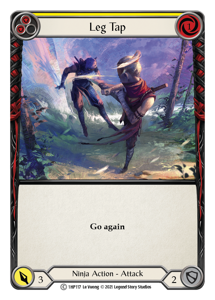 Leg Tap (Yellow) [1HP117] (History Pack 1) | The CG Realm