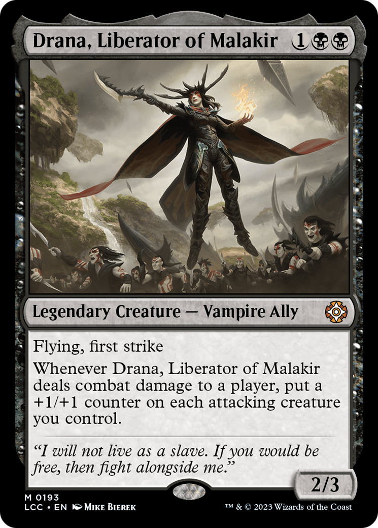 Drana, Liberator of Malakir [The Lost Caverns of Ixalan Commander] | The CG Realm