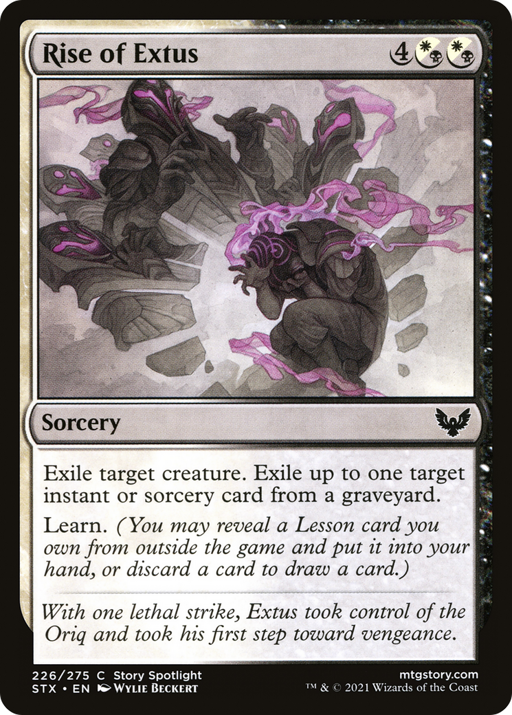 Rise of Extus (STX-226) - Strixhaven: School of Mages
